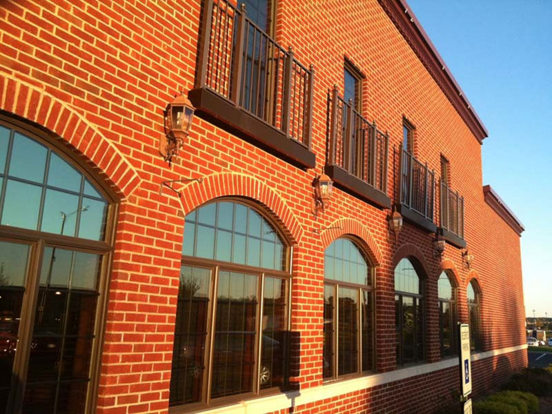 thin brick exterior finished project