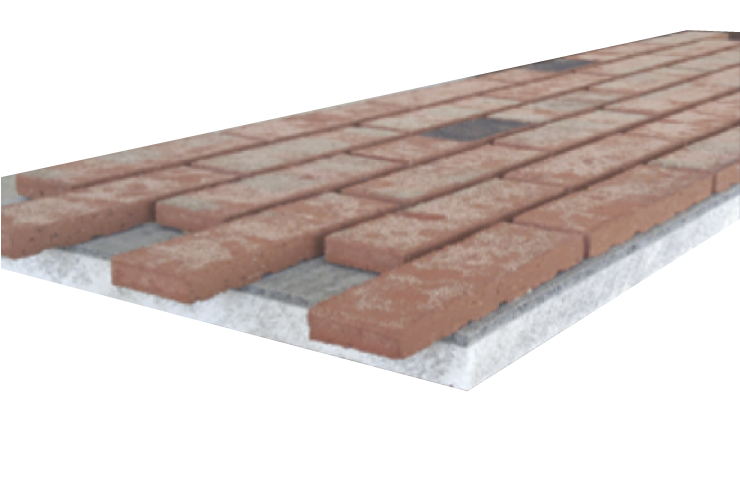 3CI continuous insulated thin brick panel