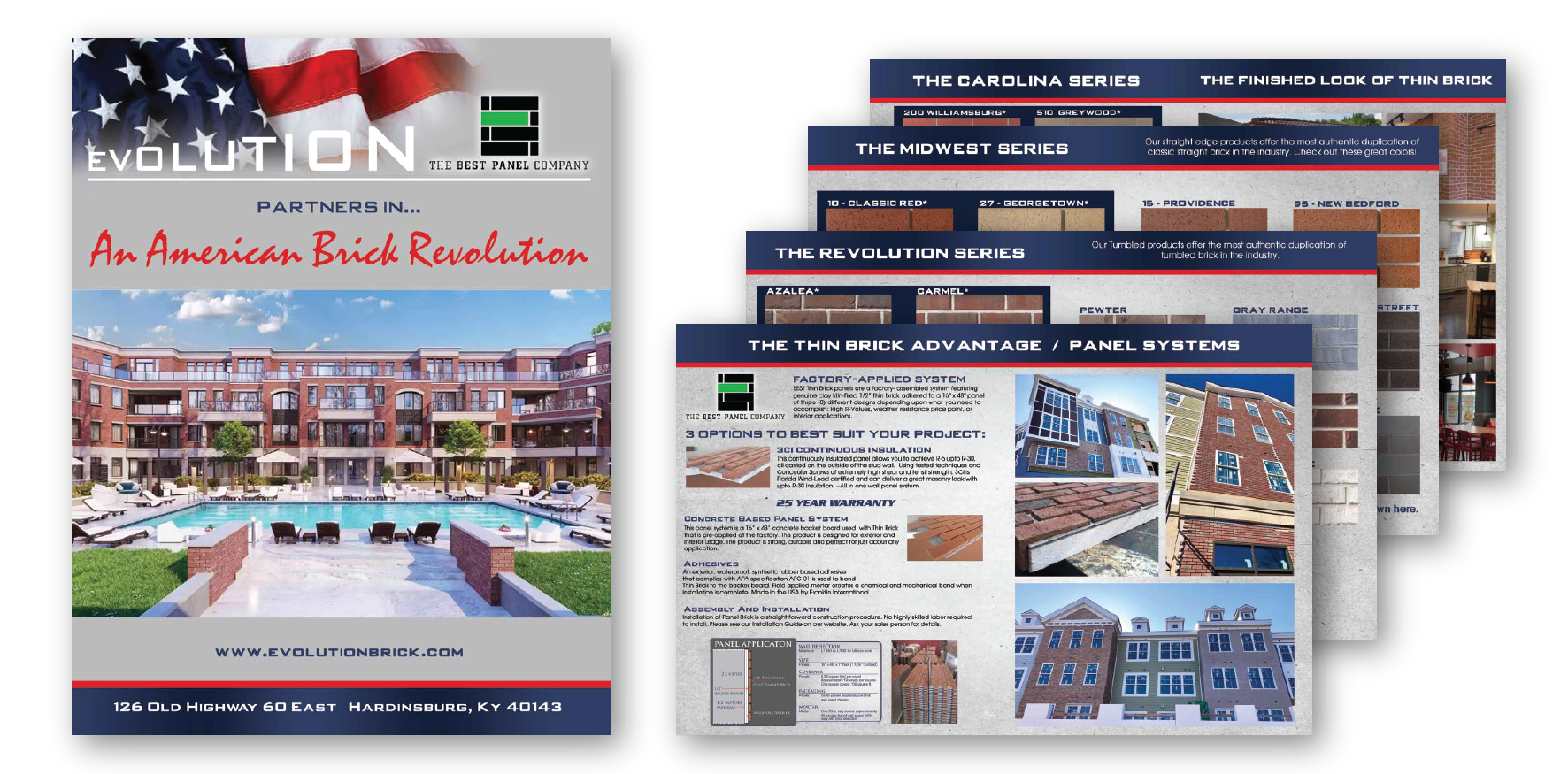 evolution brick product brochure
